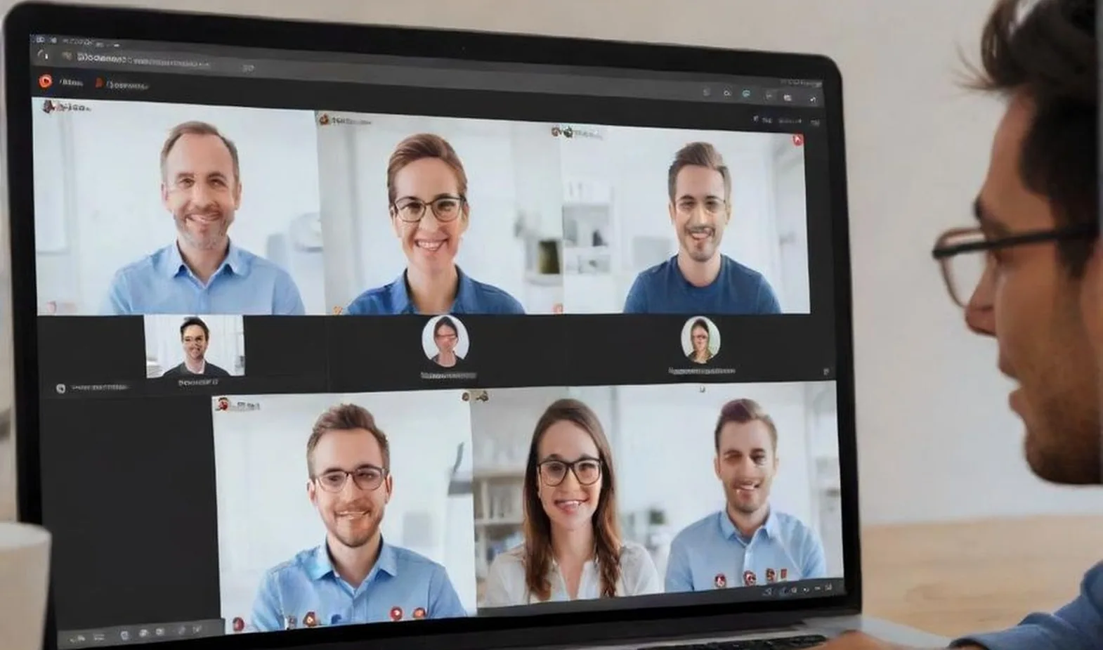 Online team collaboration session